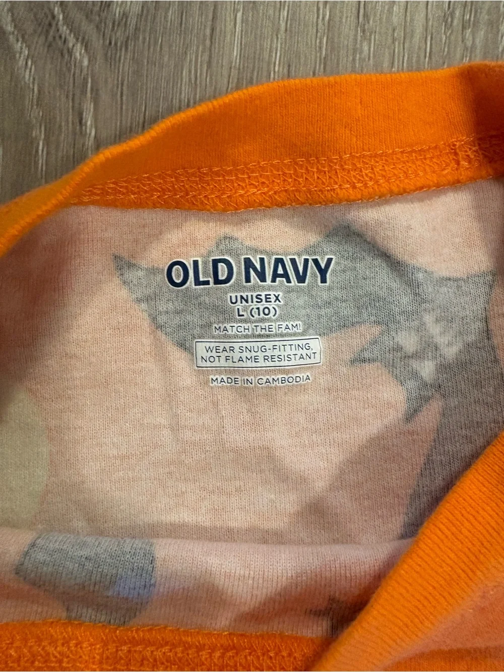 Old Navy Halloween Pajama Set